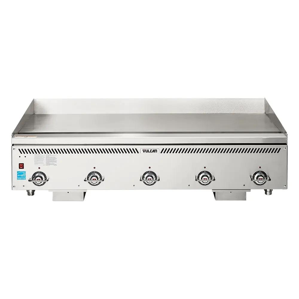 Vulcan VCCG60-AR 60" Gas Griddle with Thermostatic Controls - 1" Chrome Plate, Liquid Propane