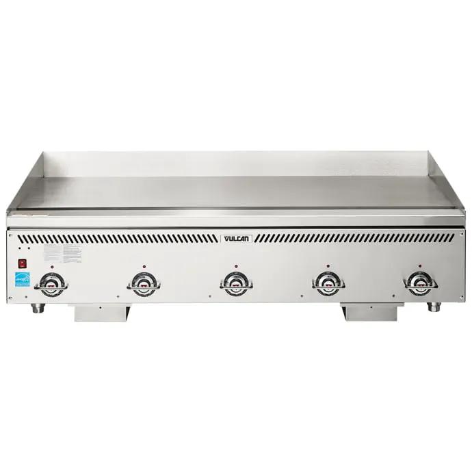 Vulcan VCCG60-AS 60" Gas Griddle with Thermostatic Controls - 1" Steel Plate, Natural Gas - view 2