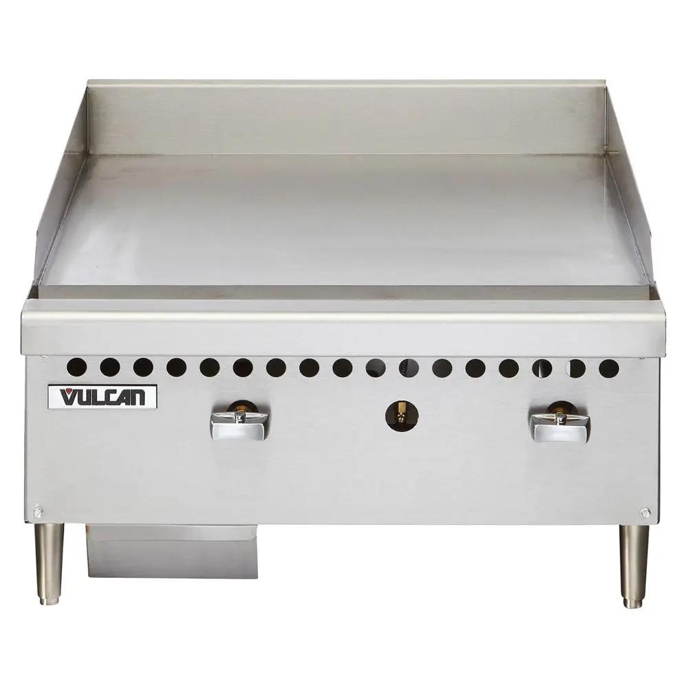 Vulcan VCRG24-M VCRG-M 24" Gas Griddle with Manual Controls - 1" Steel Plate, Convertible