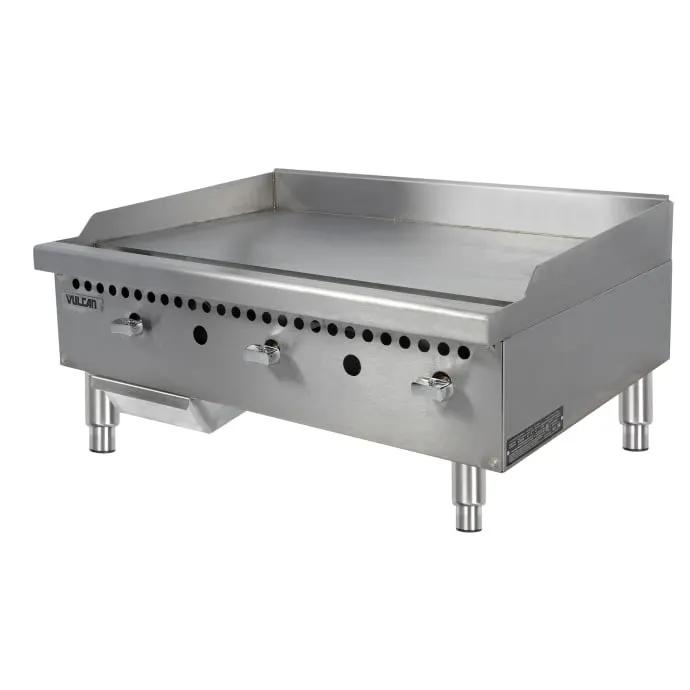 Vulcan VCRG36-M VCRG-M 36" Gas Griddle with Manual Controls - 1" Steel Plate, Convertible - view 4