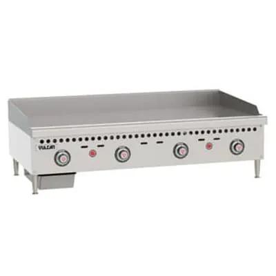 Vulcan VCRG48-T VCRG-T 48" Gas Griddle with Thermostatic Controls - 1" Steel Plate, Convertible