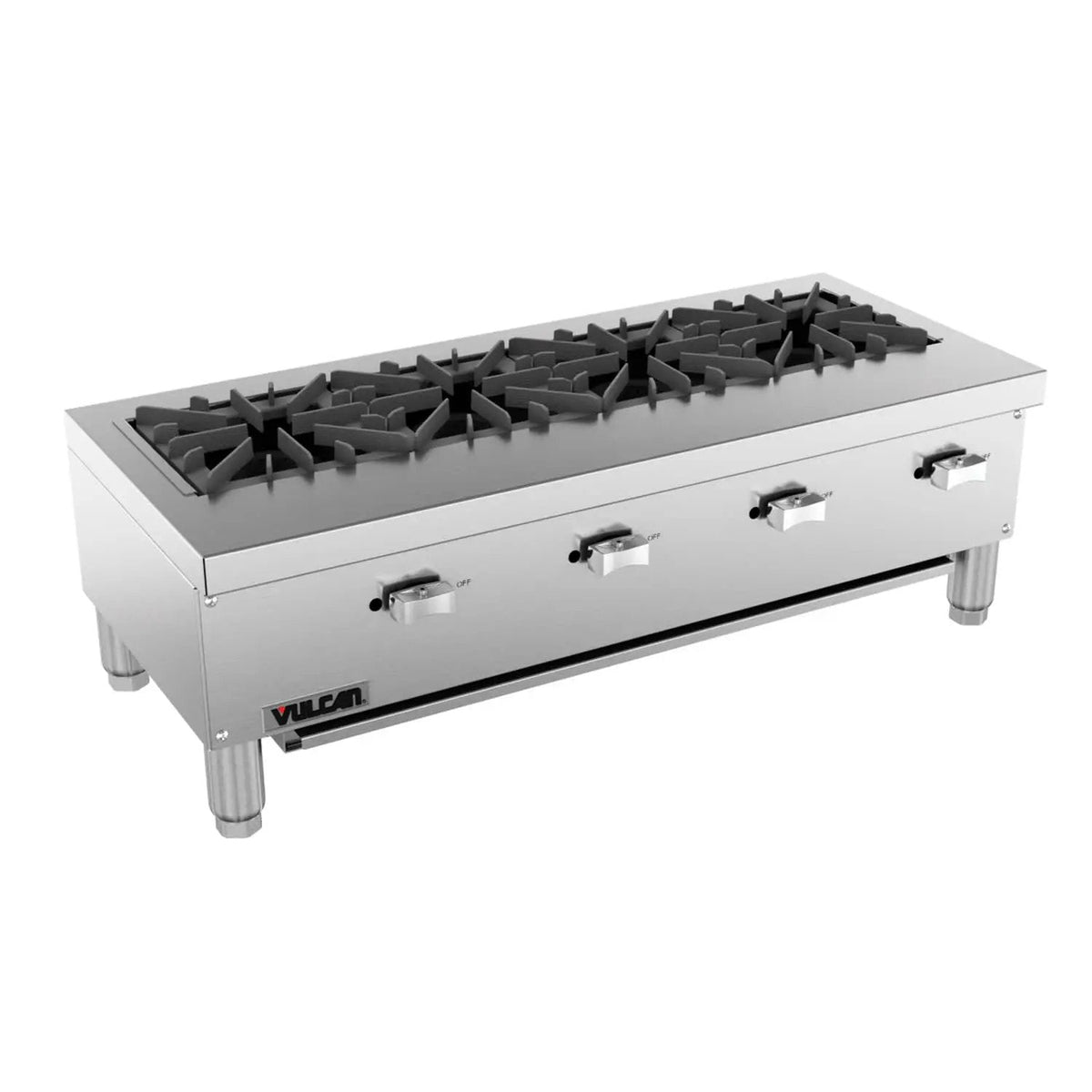 Vulcan VCRR24 24" Gas Hotplate with (2) Burners & Infinite Controls, Natural Gas