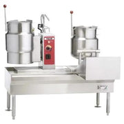 Vulcan VEKT64/1212 (2) 12 Gallon Steam Kettles - Manual Tilt, 2/3 Jacket, 208V 3PH