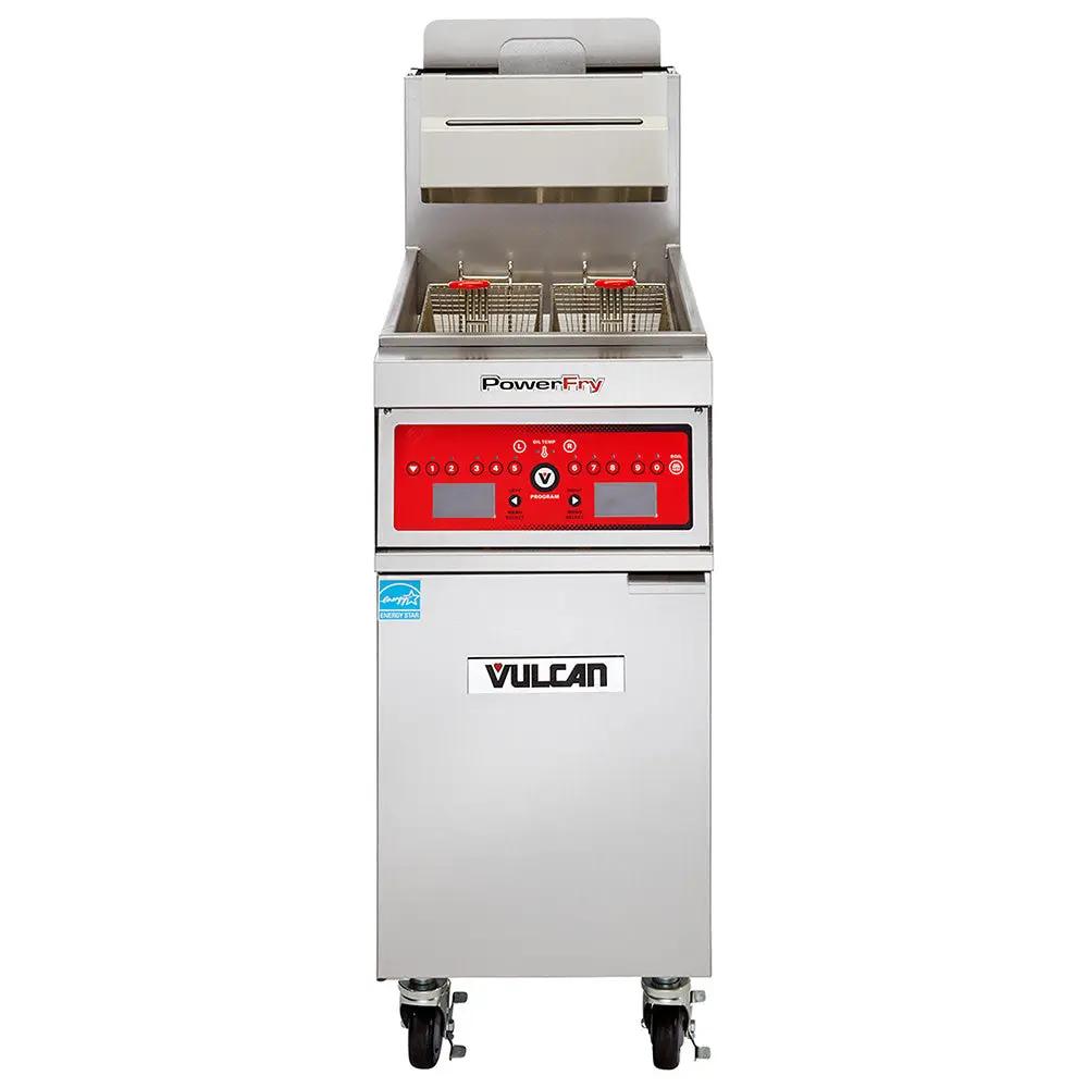Vulcan VFRY18F Gas Fryer - 50 lb Vat, Floor Model, Liquid Propane