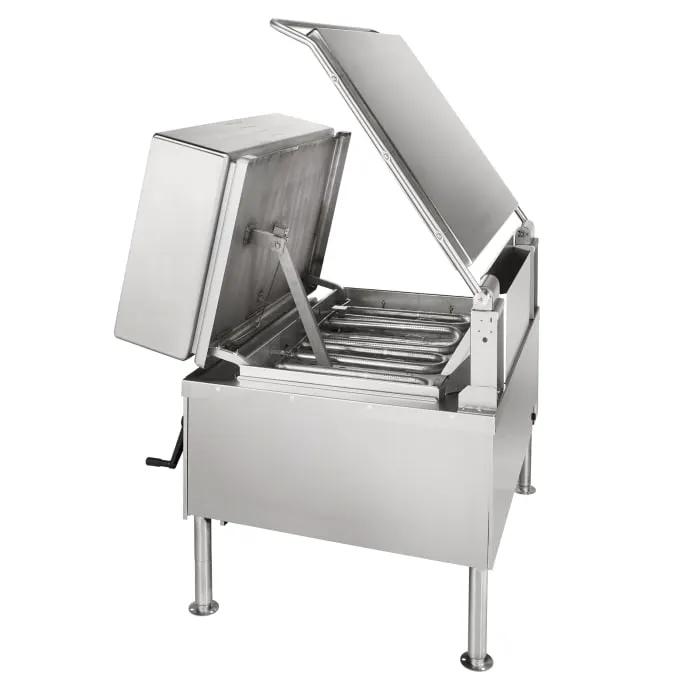 Vulcan VG40 40 Gallon Tilt Skillet - Open Base, Strainer, Liquid Propane - view 4