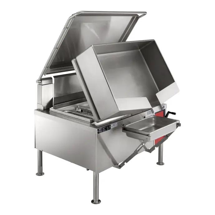 Vulcan VG40 40 Gallon Tilt Skillet - Open Base, Strainer, Liquid Propane - view 5