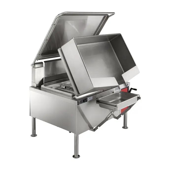 Vulcan VG40 40 Gallon Tilt Skillet - Open Base, Strainer, Natural Gas - view 10