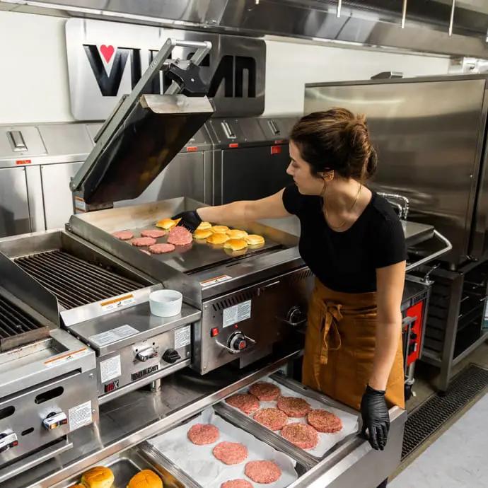 Vulcan VMCS-101 10 2/5" Clamshell Hood for Vulcan and Wolf Electric Griddles - view 11