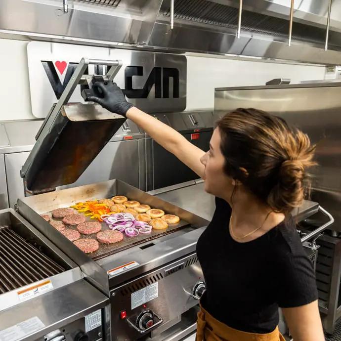 Vulcan VMCS-101 10 2/5" Clamshell Hood for Vulcan and Wolf Electric Griddles - view 12