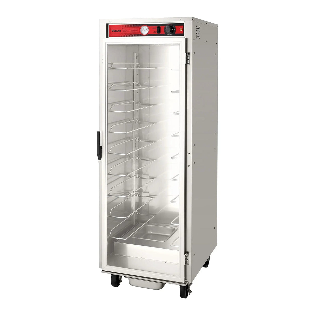 Vulcan VP18 Full Height Non-Insulated Mobile Heated Cabinet with (18) Pan Capacity, 120V