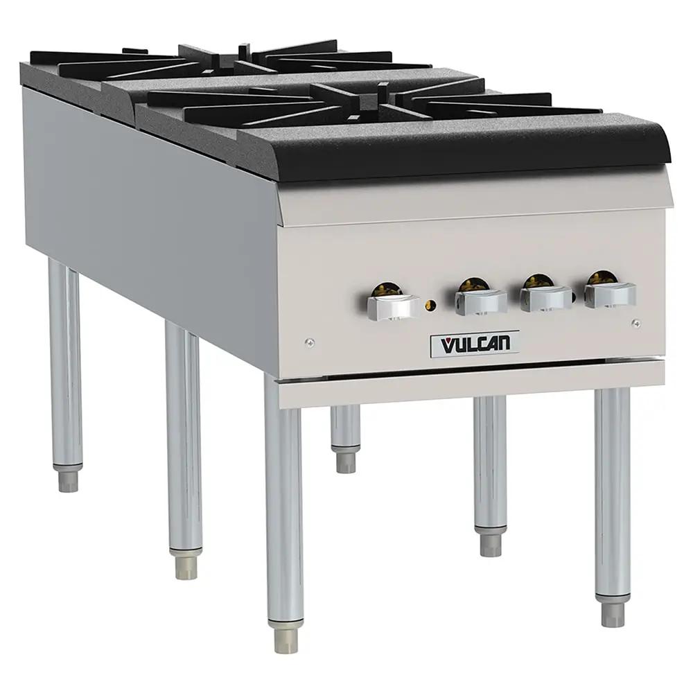 Vulcan VSP200F 2 Burner Stock Pot Range, Natural Gas