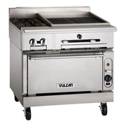 Vulcan VTC24B 24" Gas Range with Charbroiler & Storage Base, Liquid Propane