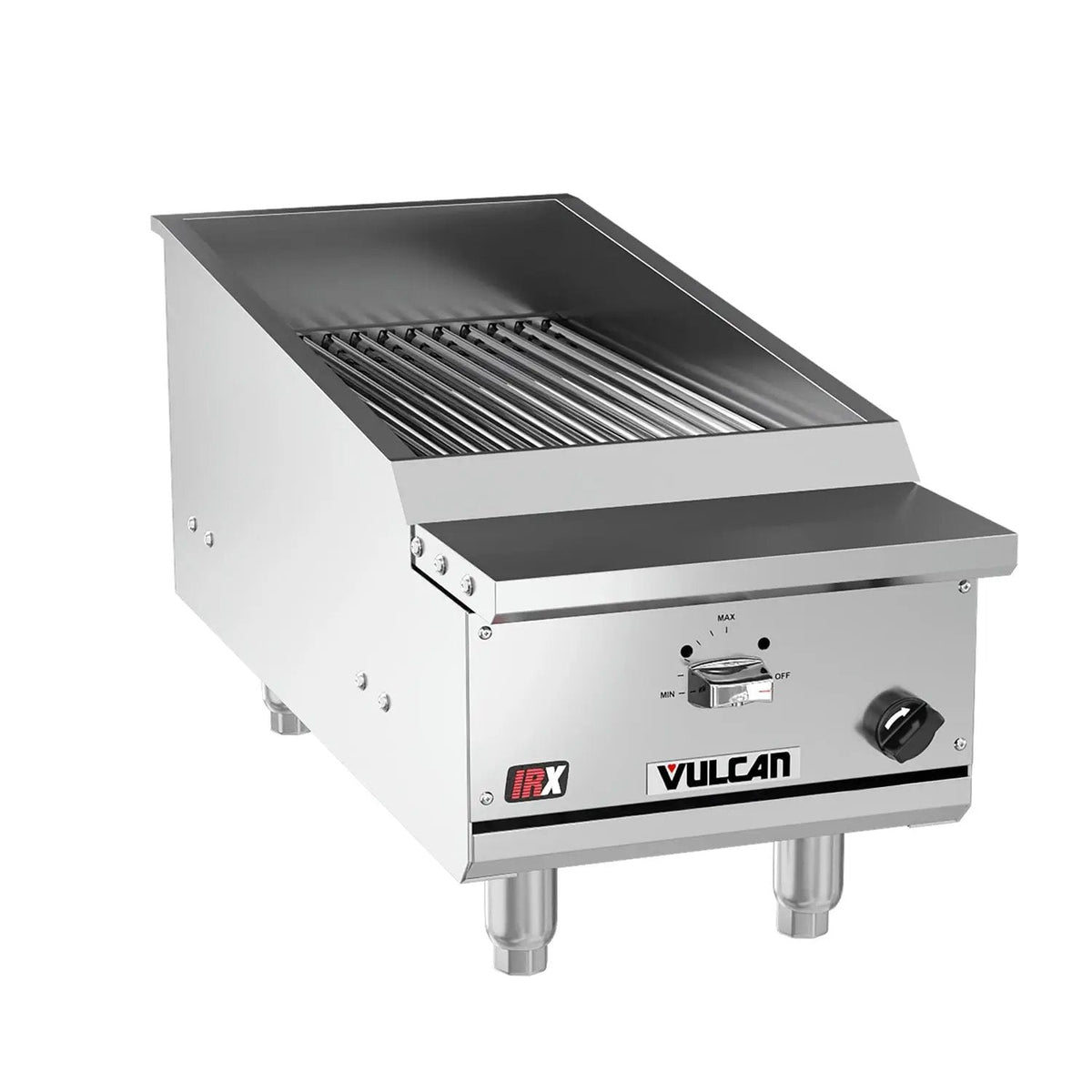 Vulcan VTEC14 14 1/2" Countertop Charbroiler with Conversion Burner, Natural Gas