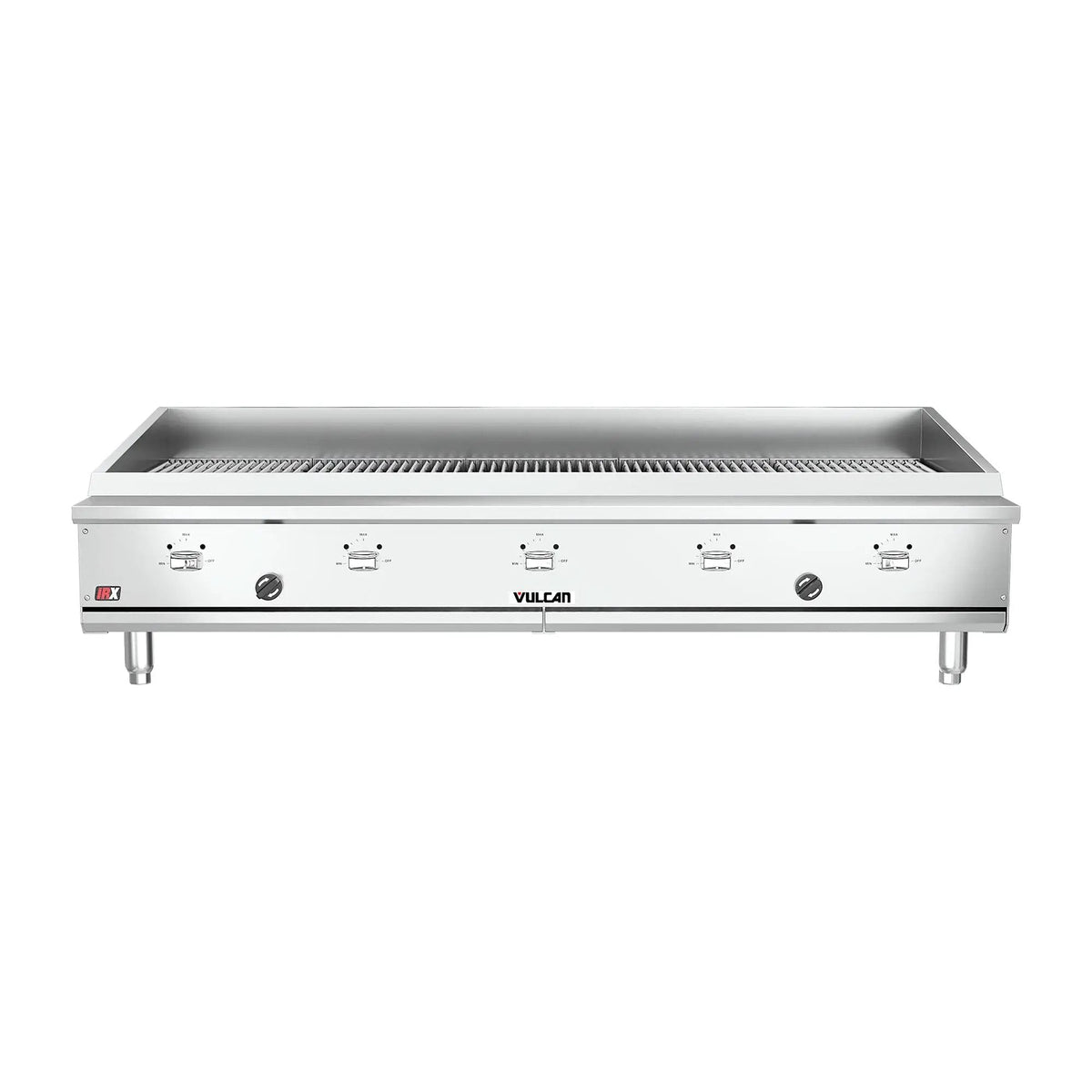 Vulcan VTEC60 58 1/2" Countertop Charbroiler with Conversion Burner, Liquid Propane
