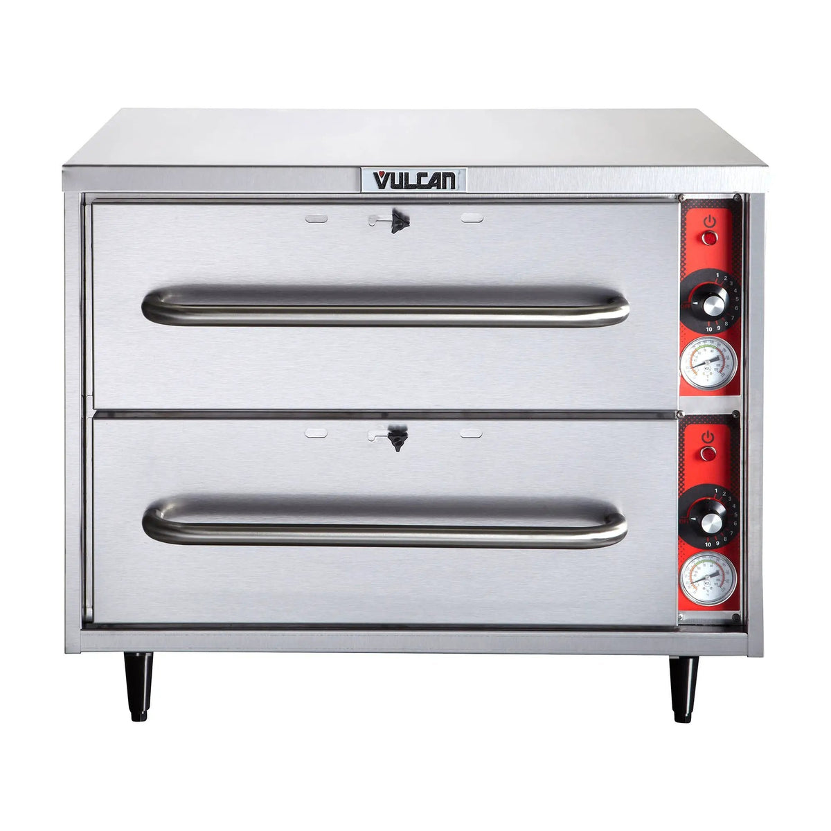 Vulcan VW2S 27.5"W Freestanding Warming Drawer with (2) 21.5" Compartments, 120V
