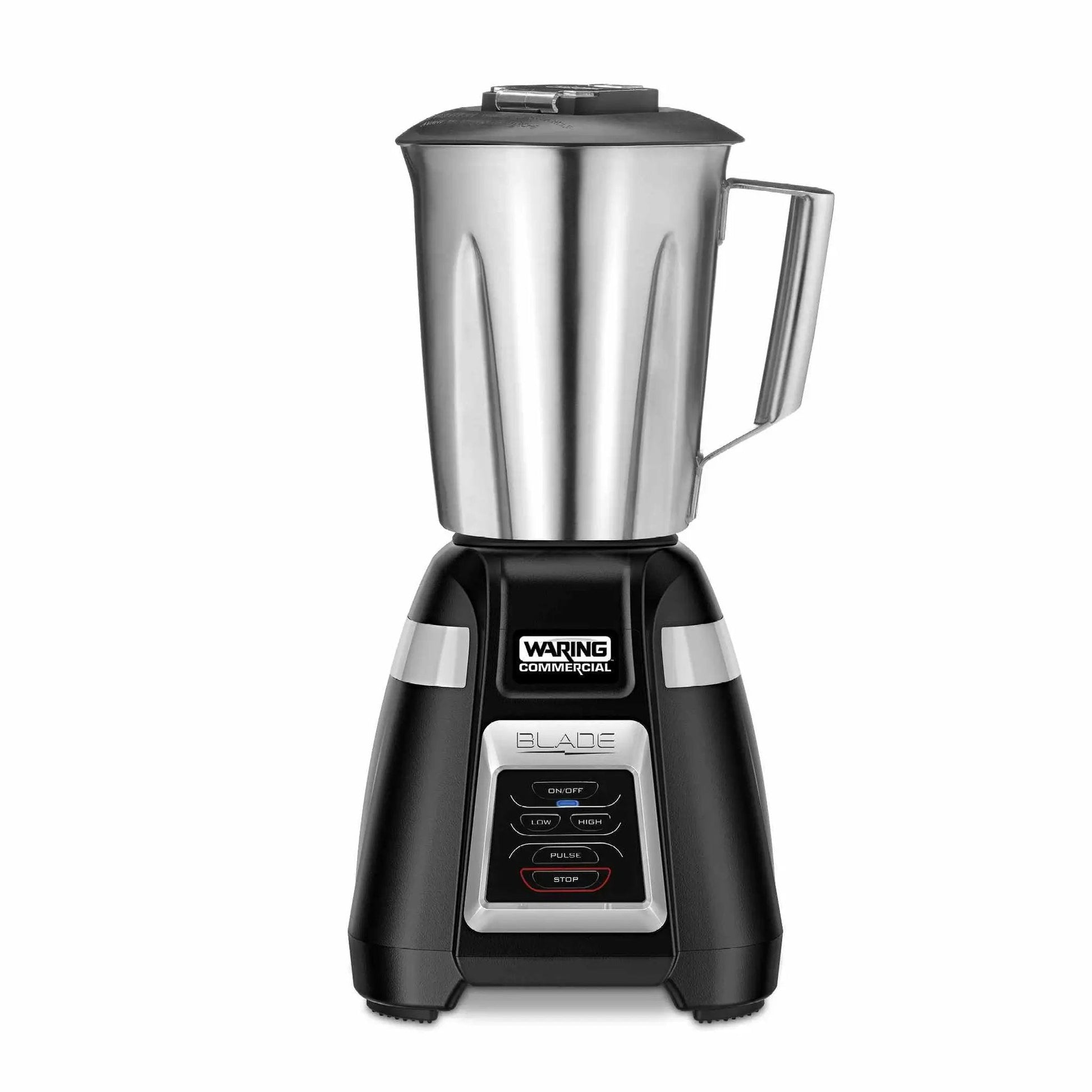 Waring BB320S — 1.5 HP Bar Blender, 2-Speed/Pulse w/ Keypad Controls and 48 oz. Stainless Steel Container