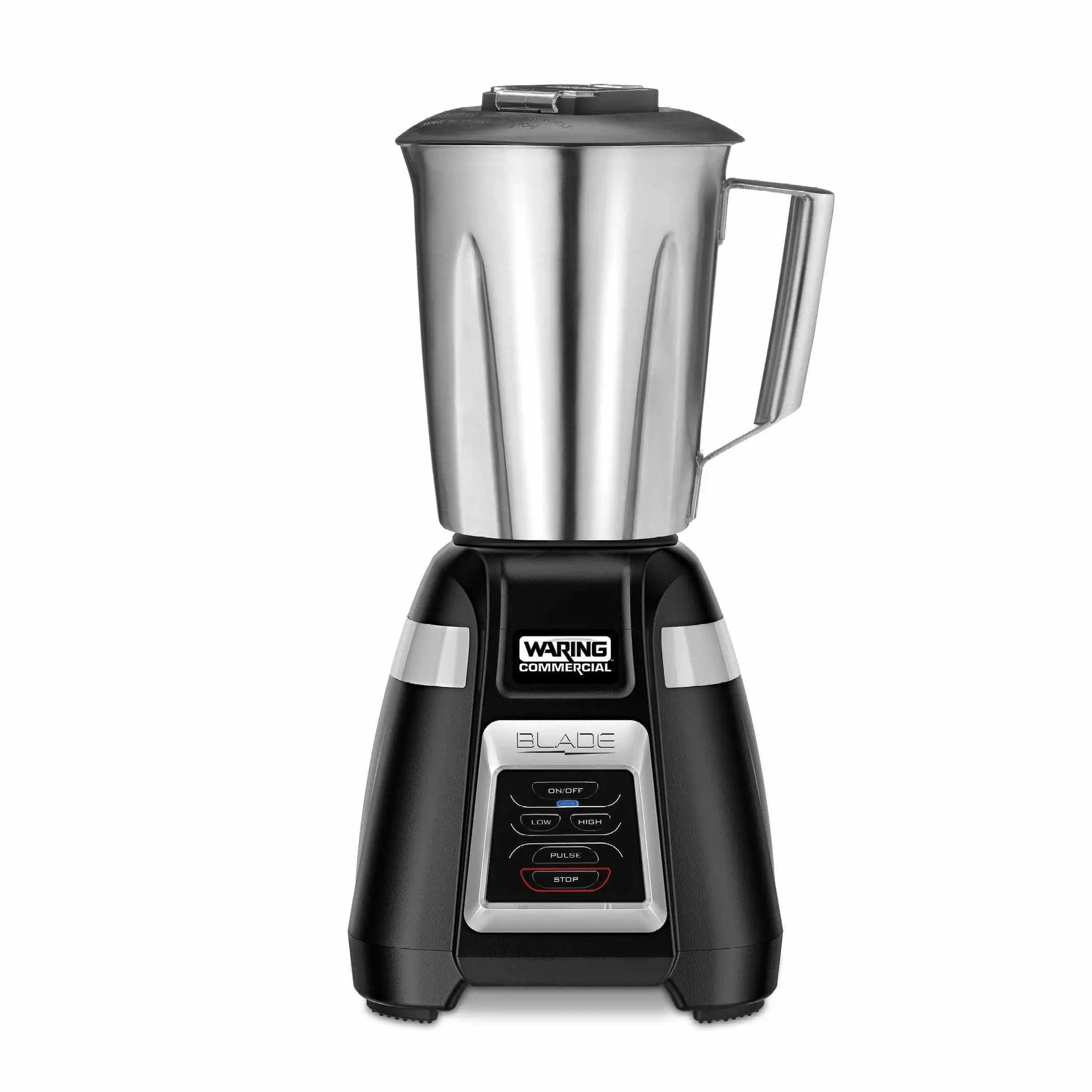 Waring BB320S — 1.5 HP Bar Blender, 2-Speed/Pulse w/ Keypad Controls and 48 oz. Stainless Steel Container