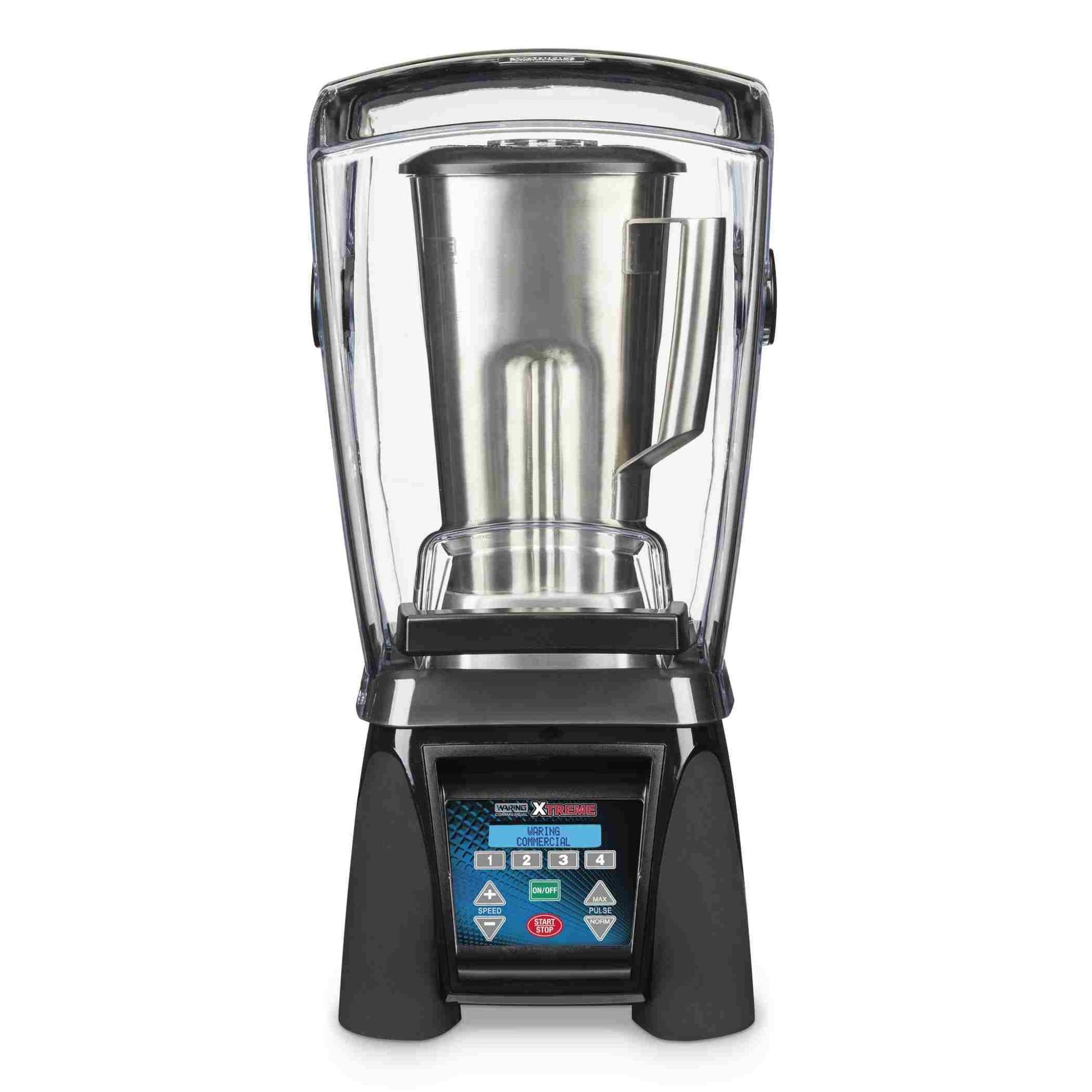 Waring MX1500XTS — 3.5 HP Blender w/ LCD Display, Programmable, 64 oz. Stainless Steel Container & Sound Enclosure