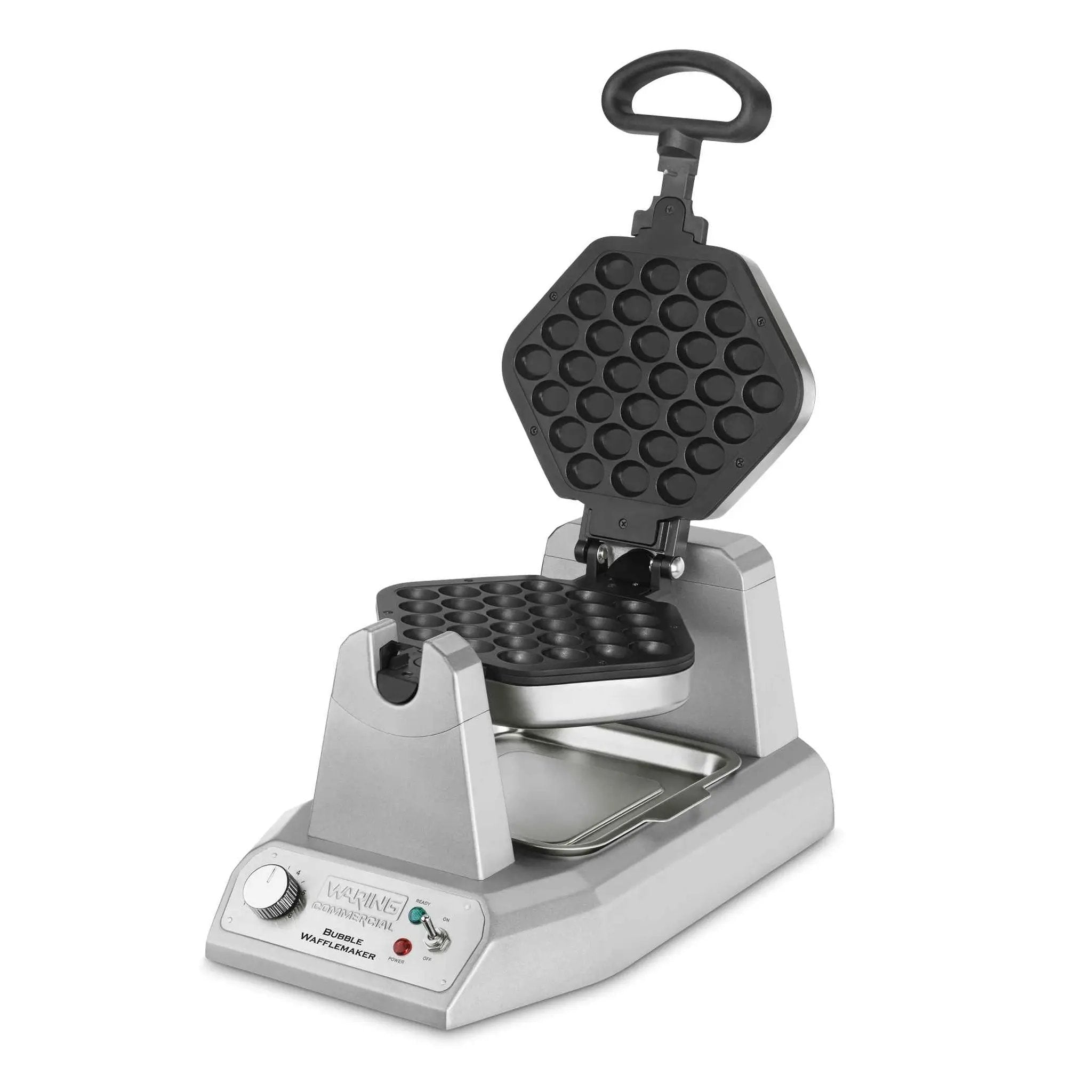 Waring WBW300X — Heavy-Duty Bubble Waffle Maker with Serviceable Plates— 120V, 1200 Watts