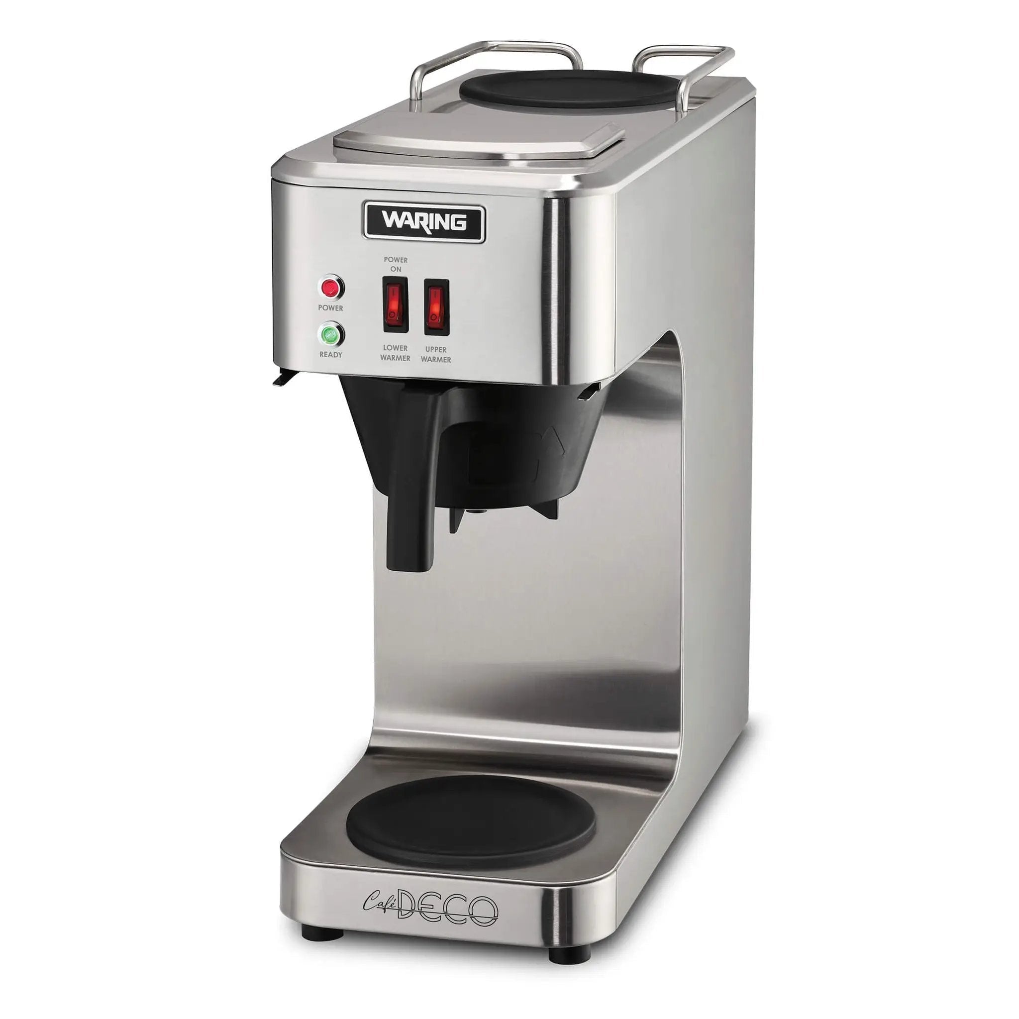 Waring WCM50 — Pour-Over Coffee Brewer, Two Warmers