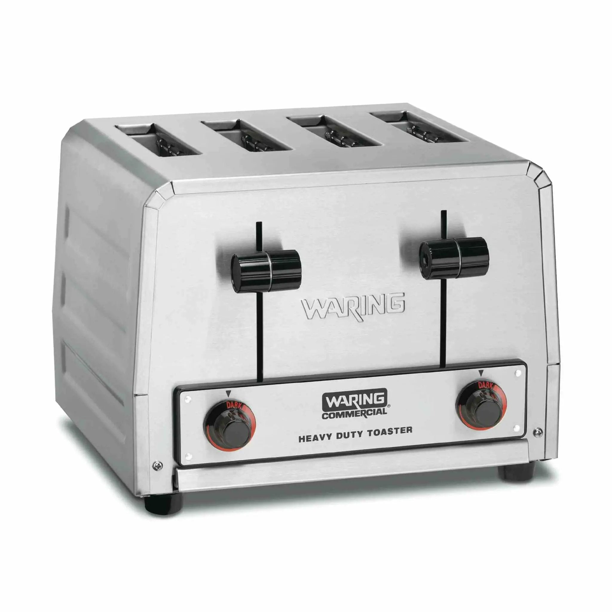 Waring WCT800 — 4-Slice Heavy-Duty Commercial Toaster, 120V, 19 Amp