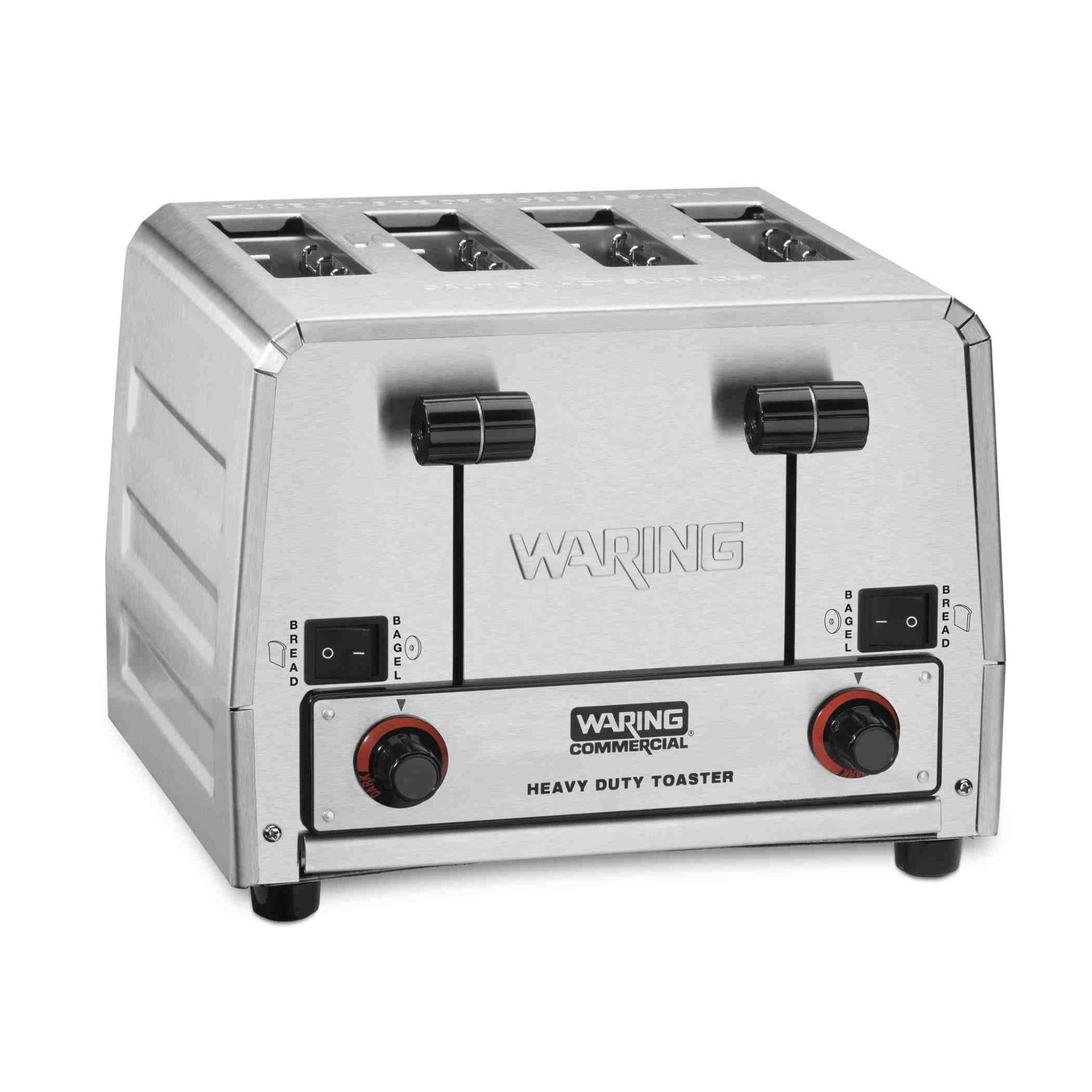 Waring WCT855 — 4-Slice Heavy-Duty Switchable Bagel/Toast Toaster, 240V