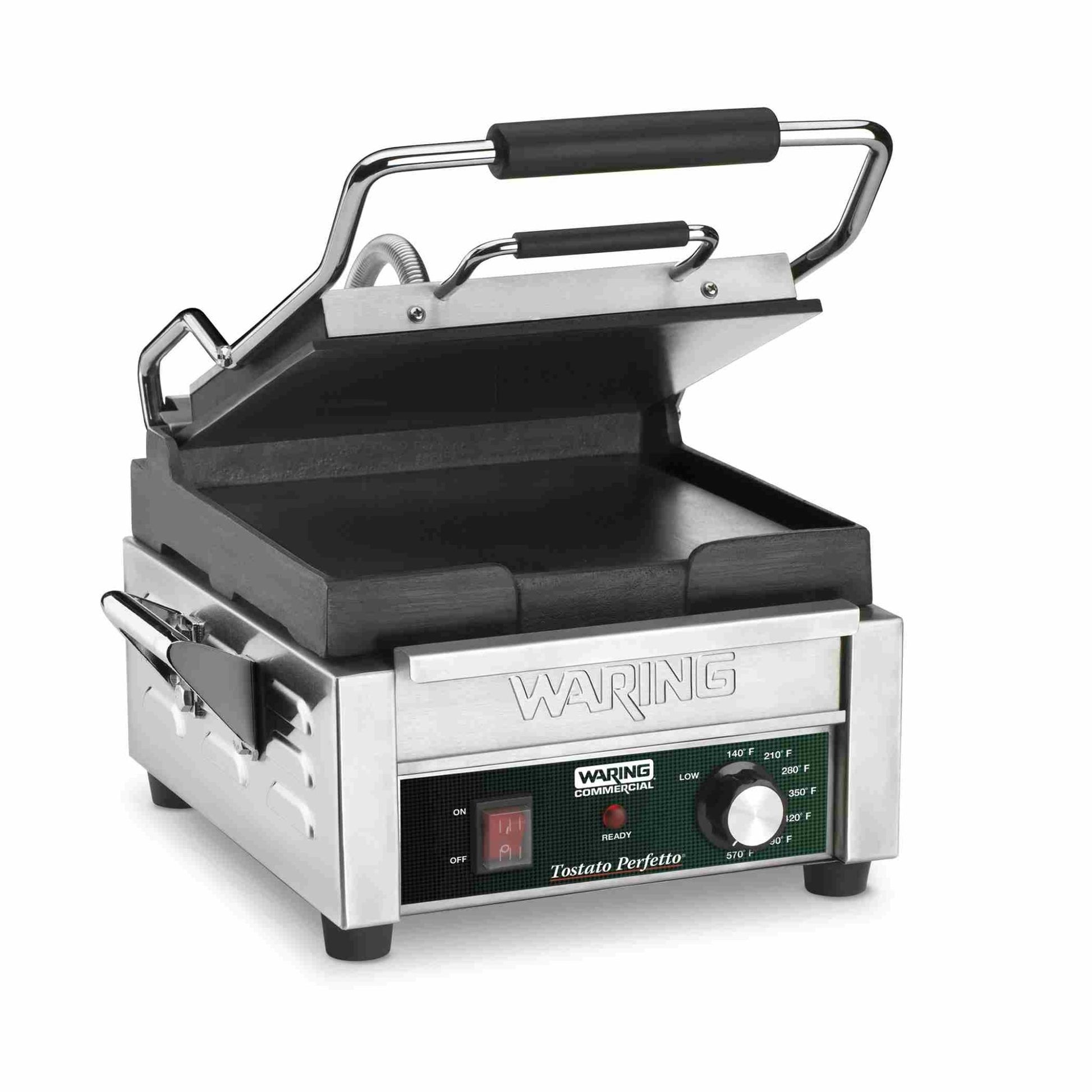 Waring WFG150 — Tostato Perfetto® Compact Flat Toasting Grill — 120V  (9.75" x 9.25" cooking surface)