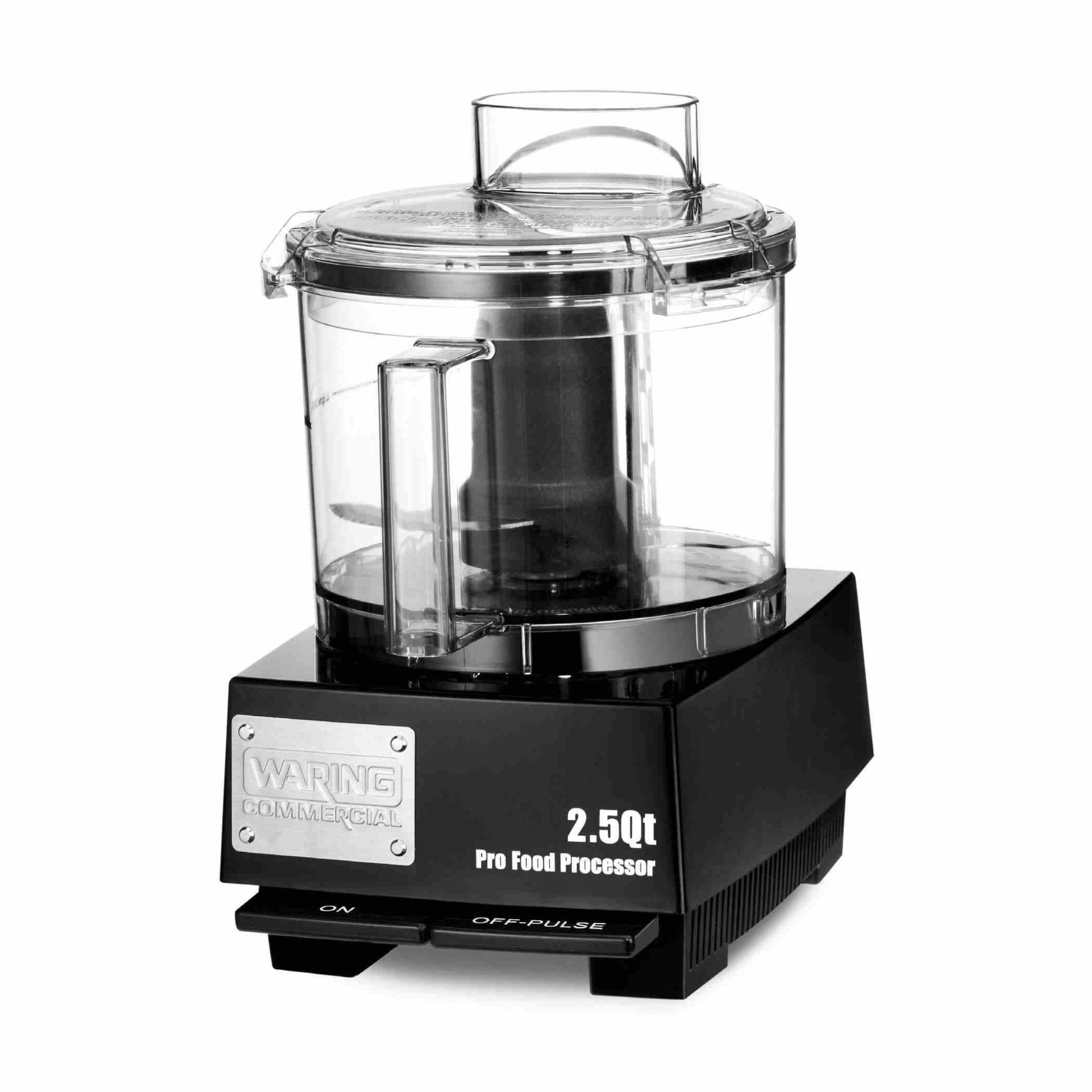 Waring WFP11SW — 2.5-Qt. Bowl Cutter Mixer with Flat Lid and LiquiLock® Seal System