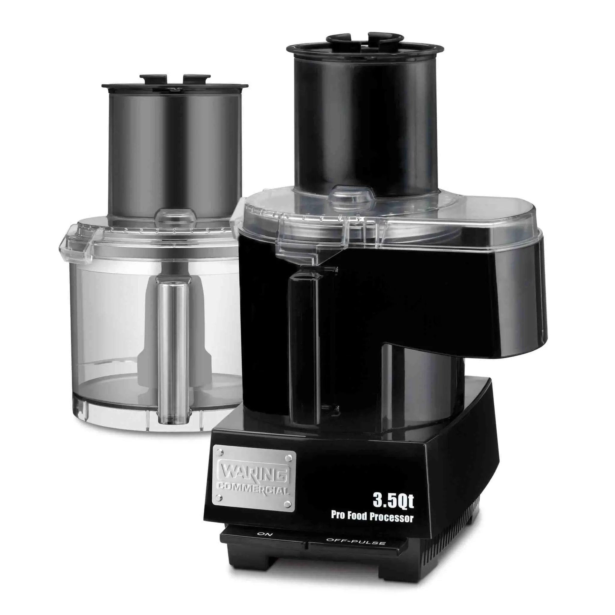 Waring WFP14SC — 3.5-Qt. Combination Bowl Cutter Mixer and Continuous-Feed with LiquiLock® Seal System