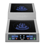 Waring WIH800 — Heavy-Duty Commercial Double Induction Range, 208/240V, 3600W