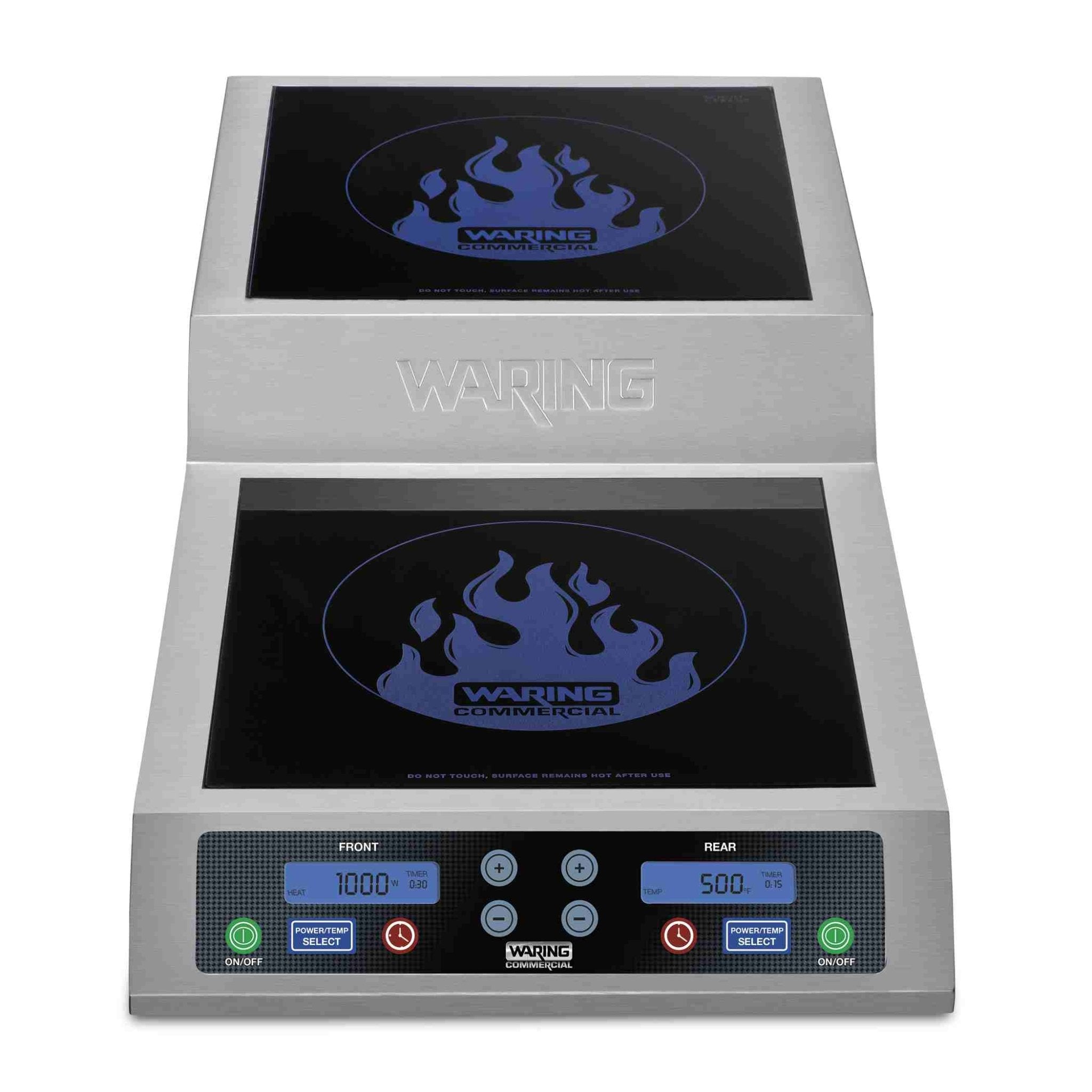 Waring WIH800 — Heavy-Duty Commercial Double Induction Range, 208/240V, 3600W