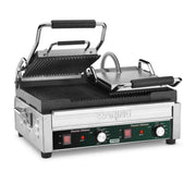 Waring WPG300 — Panini Ottimo® Dual Panini Grill — 240V (17" x 9.25" cooking surface)
