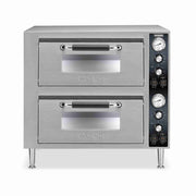 Waring WPO750 — Commercial Double Compartment Pizza Oven, 240V-3200W