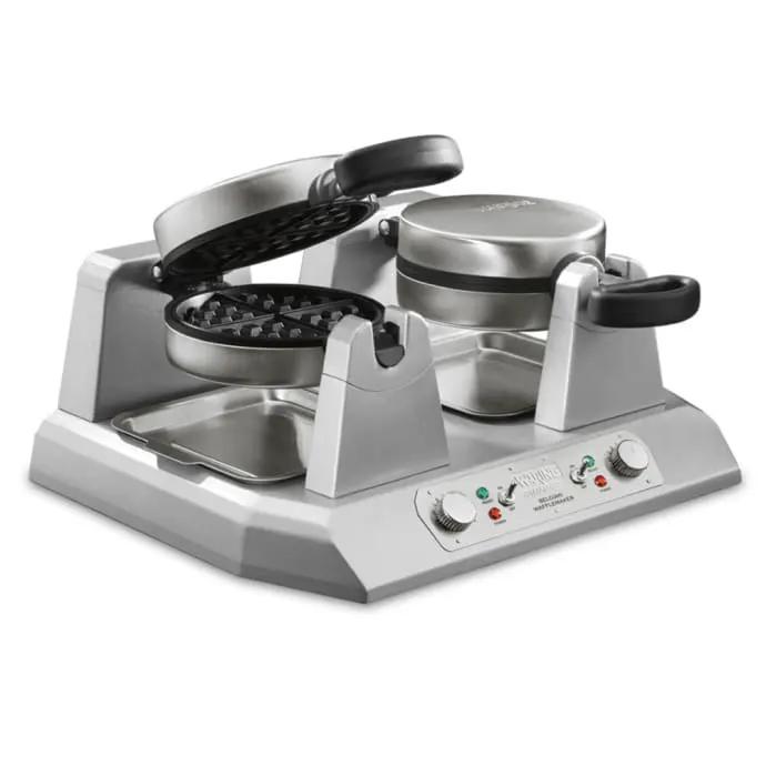 Waring WW250BX Double Classic Belgian Maker w/ Cast Aluminum Grids, 2700W by Waring (waring-ww250bx-double-classic-belgian-maker-w-cast-aluminum-grids-2700w)