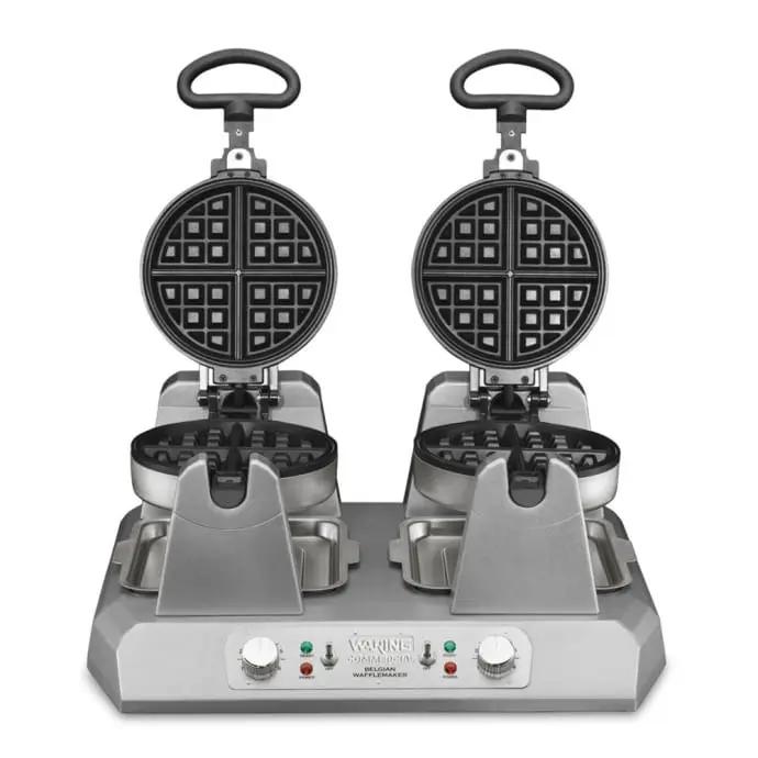 Waring WW250BX Double Classic Belgian Maker w/ Cast Aluminum Grids, 2700W by Waring (waring-ww250bx-double-classic-belgian-maker-w-cast-aluminum-grids-2700w)