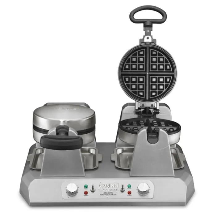 Waring WW250BX Double Classic Belgian Maker w/ Cast Aluminum Grids, 2700W by Waring (waring-ww250bx-double-classic-belgian-maker-w-cast-aluminum-grids-2700w)