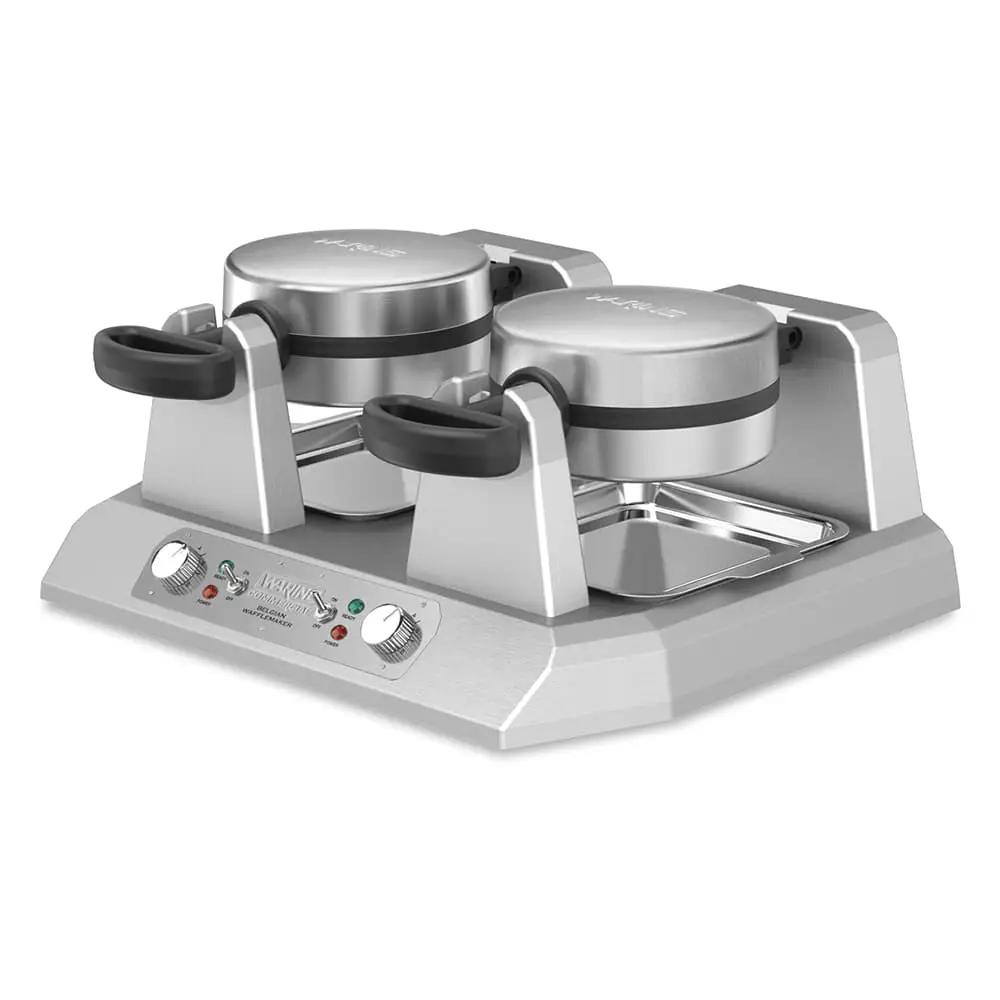 Waring WW250X Double Classic Belgian Waffle Maker w/ Cast Aluminum Grids, 2400W by Waring (waring-ww250x-double-classic-belgian-waffle-maker-w-cast-aluminum-grids-2400w)