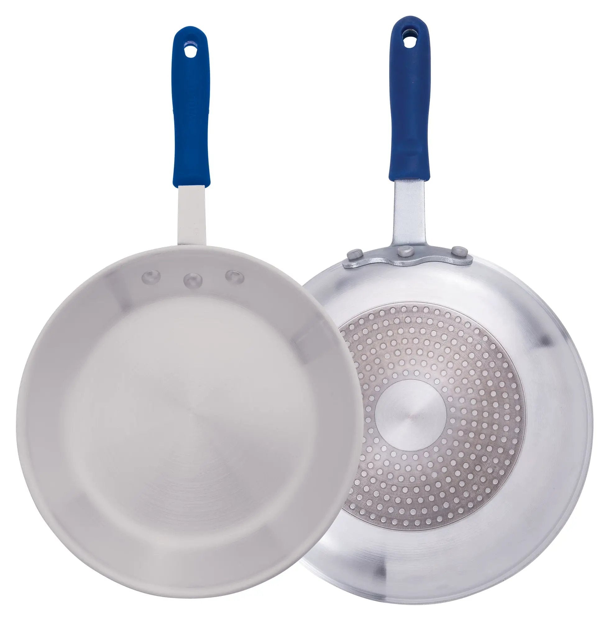 10" Induction Ready Alu Fry Pan, w/ S/S Bottom, w/Sleeve, Natural Finish by Winco (10-induction-ready-alu-fry-pan-w-s-s-bottom-w-sleeve-natural-finish)