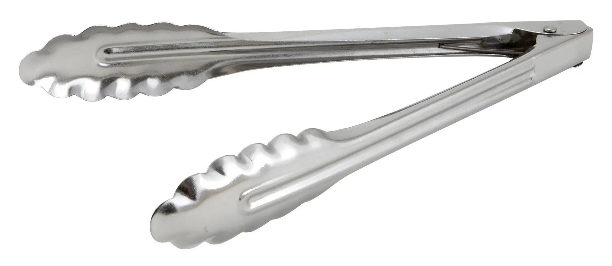 9-1/2" S/S Utility Tong, Medium Weight, 0.6mm by Winco (9-1-2-s-s-utility-tong-medium-weight-0-6mm)