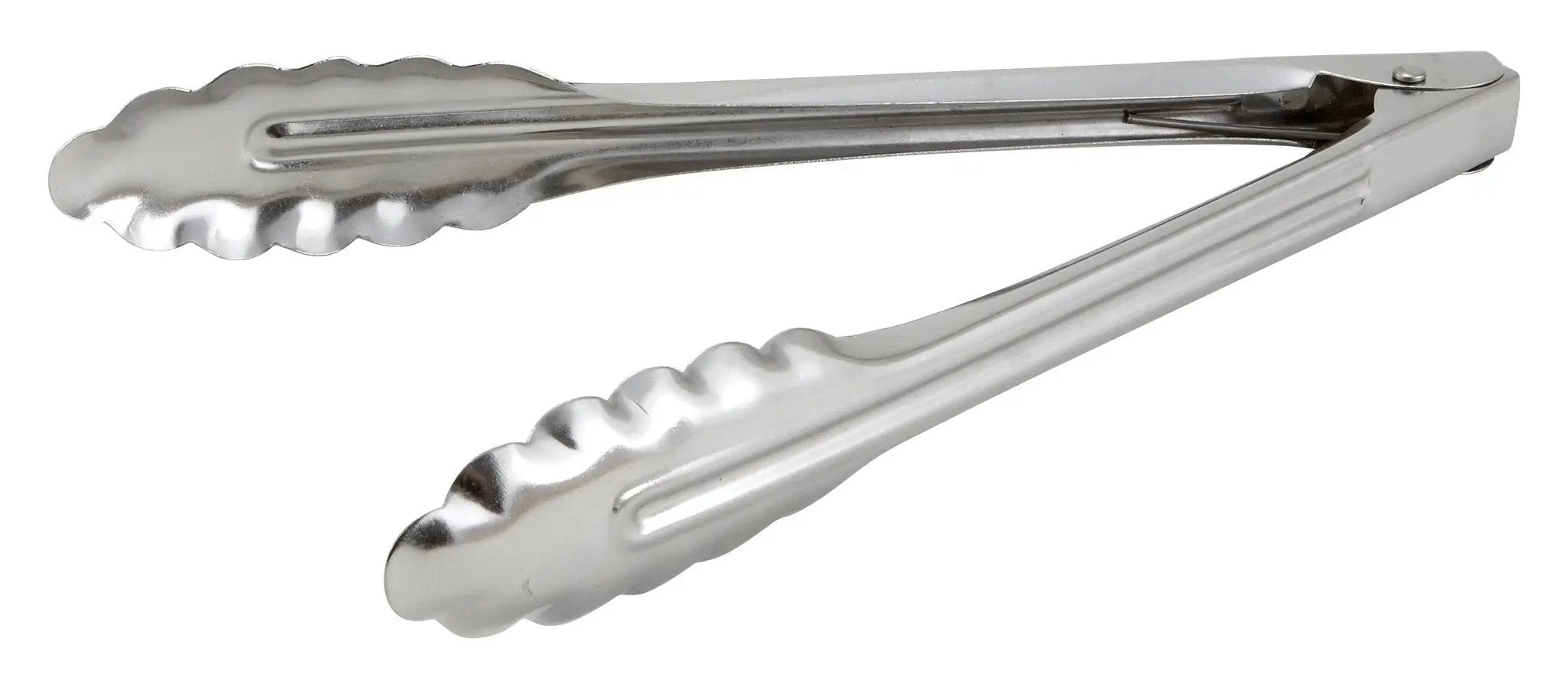 9-1/2" S/S Utility Tong, Medium Weight, 0.6mm by Winco (9-1-2-s-s-utility-tong-medium-weight-0-6mm)