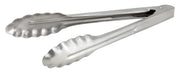 9" S/S Utility Tong, Extra Heavyweight, 1.2mm by Winco (9-s-s-utility-tong-extra-heavyweight-1-2mm)
