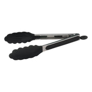 9" S/S Utility Tong, Silicone Grips, Lock Clip by Winco (9-s-s-utility-tong-silicone-grips-lock-clip)