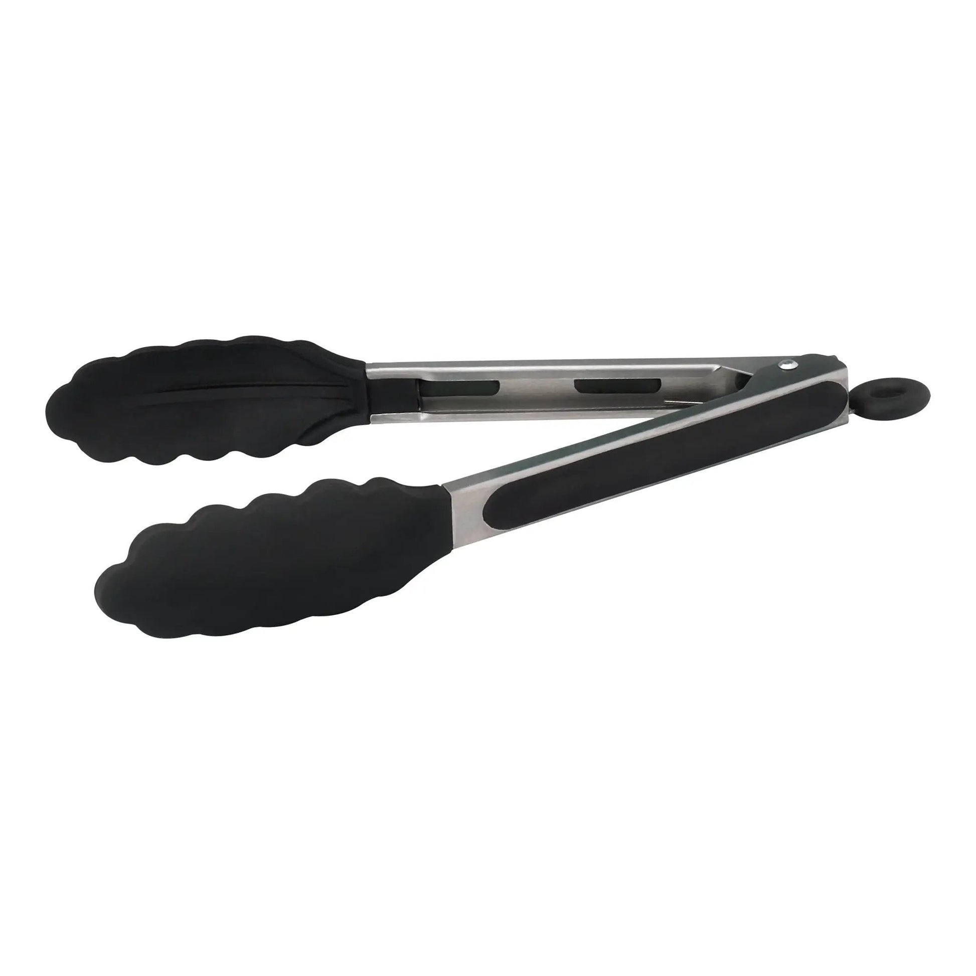 9" S/S Utility Tong, Silicone Grips, Lock Clip by Winco (9-s-s-utility-tong-silicone-grips-lock-clip)