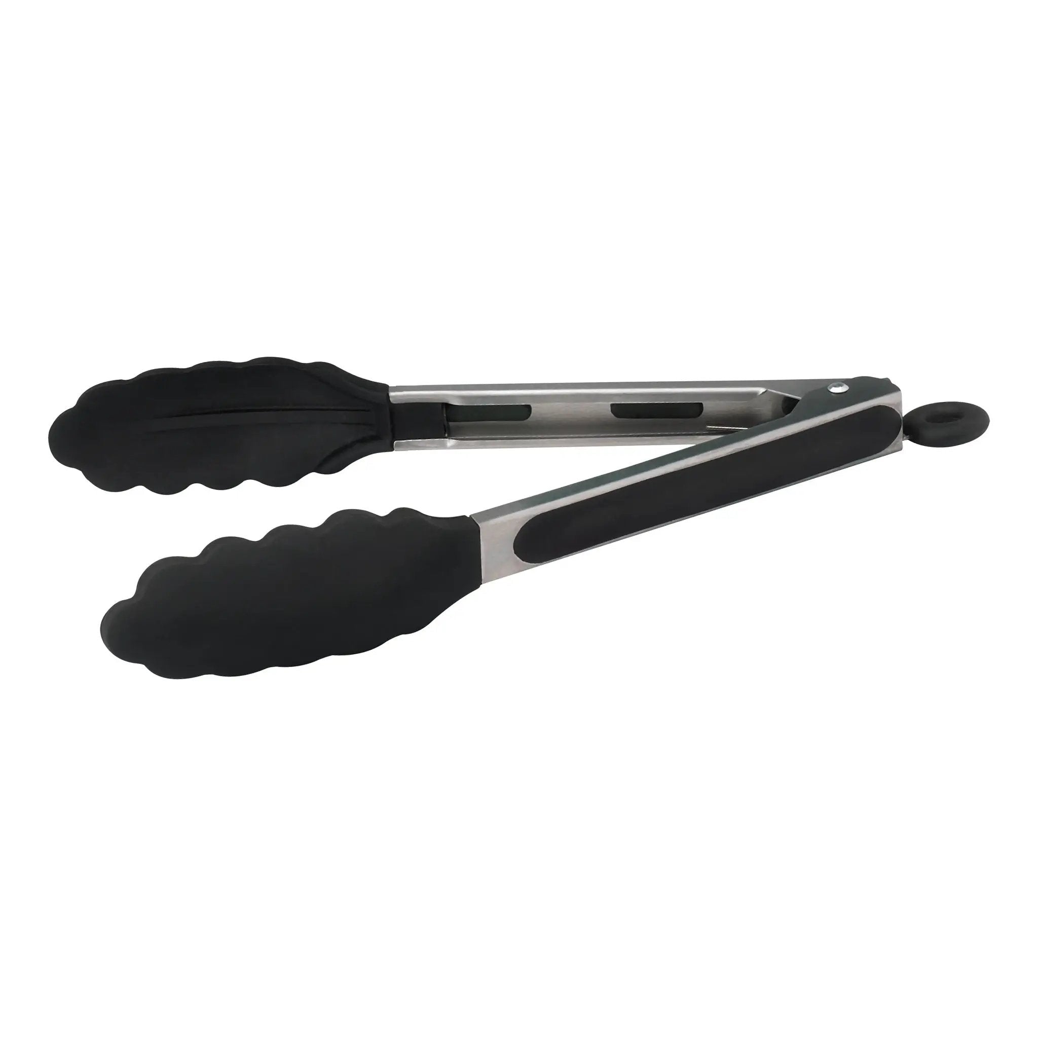 9" S/S Utility Tong, Silicone Grips, Lock Clip by Winco (9-s-s-utility-tong-silicone-grips-lock-clip)