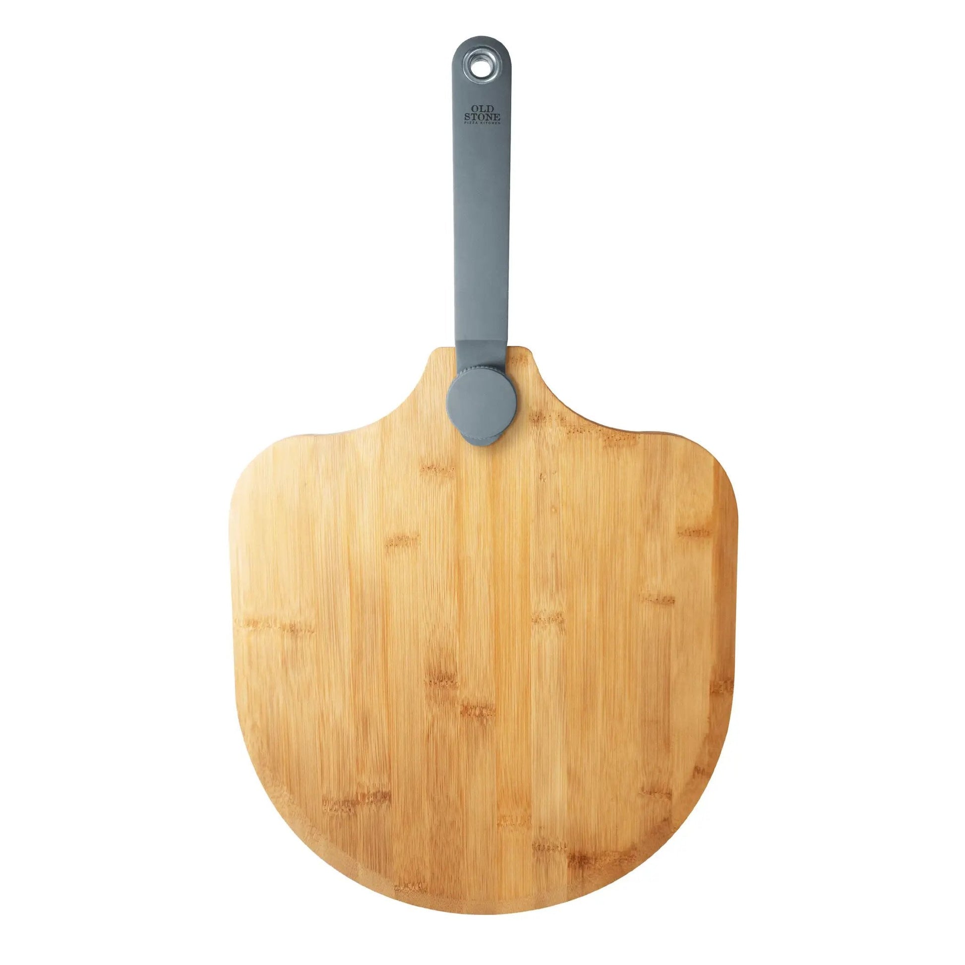 Old Stone, Bamboo Pizza Peel with Folding Handle, 14x16-Inch by Winco (old-stone-bamboo-pizza-peel-with-folding-handle-14x16-inch)