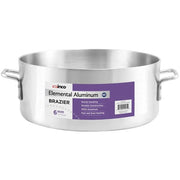 WINCO ALBH-24 Heavy Duty Aluminum Brazier - 24 Qt, 6mm Thick Product Image
