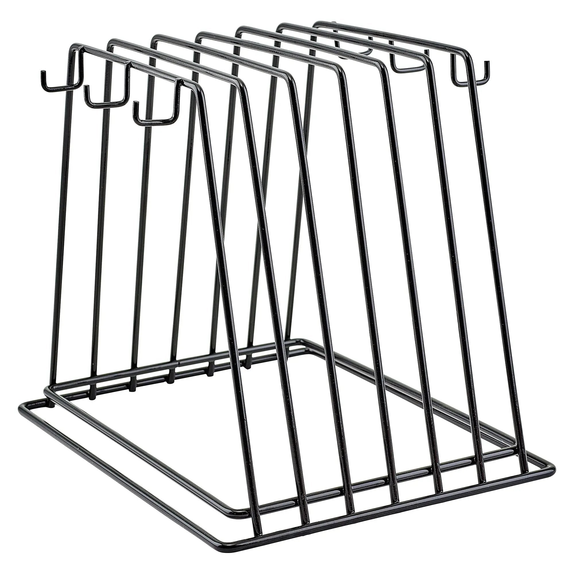 Cutting Board Rack, 6 Slots, Vinyl Coated by Winco (cutting-board-rack-6-slots-vinyl-coated)