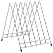 Cutting Board Rack, 6 Slots, Chrome Plated by Winco (cutting-board-rack-6-slots-chrome-plated)