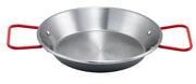 14-1/8" Paella Pan, Polished Carbon Steel (Spain) by Winco (14-1-8-paella-pan-polished-carbon-steel-spain)