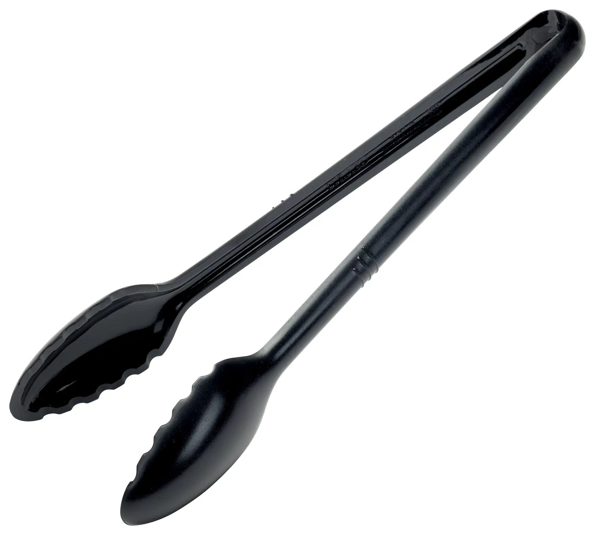 Curv™ 12" PC Serving Tongs, Black by Winco (curv™-12-pc-serving-tongs-black)
